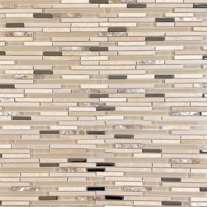 Mozaiek tegel beige 30x30 cm natuursteen, Doe-het-zelf en Verbouw, Tegels, Nieuw, 10 m² of meer, Ophalen of Verzenden