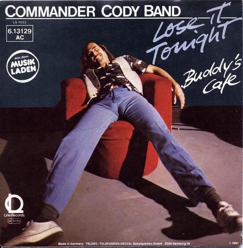 Single vinyl / 7 inch - Commander Cody Band - Lose It Ton..., Cd's en Dvd's, Vinyl Singles, Zo goed als nieuw, Verzenden