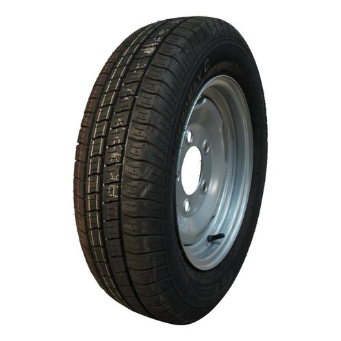 GT radial Luchtband + wiel 155 R13C Kargomax ST-6000 M+S +, Auto diversen, Aanhangwagen-onderdelen, Ophalen of Verzenden