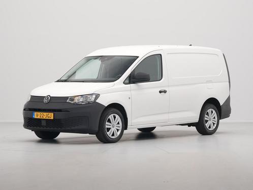 Volkswagen Caddy Cargo Maxi 2.0 TDI 102pk Comfort, Auto's, Bestelauto's, Dealer onderhouden, Lease, Zwart, Handgeschakeld, Wit