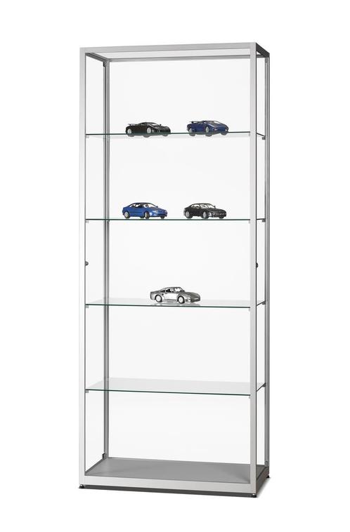 Luxe vitrinekast aluminium 80 cm, Zakelijke goederen, Kantoor en Winkelinrichting | Kantoormeubilair en Inrichting