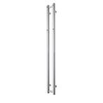 Designradiator TVS Kiro 2 Chroom 140 x 13.5 cm, Ophalen of Verzenden, Nieuw, Chroom, Overige typen
