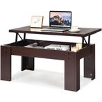 Salontafel met Verhoogd Tafelblad Cocktailtafel met Lift Top