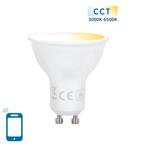 Slimme LED Spot - GU10 - Dimbaar - CCT - 7W vervangt 39W -, Huis en Inrichting, Nieuw, Ophalen of Verzenden