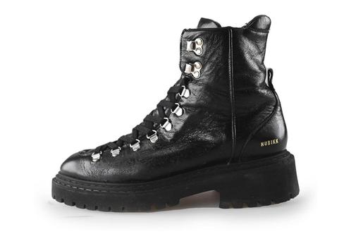 Nubikk Veterboots in maat 40 Zwart | 10% extra korting, Kleding | Dames, Schoenen, Zwart, Zo goed als nieuw, Overige typen, Verzenden