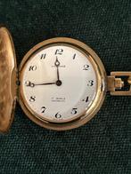 Garonne 17 Jewels Incabloc Swiss Pocket Watch with chain -, Nieuw