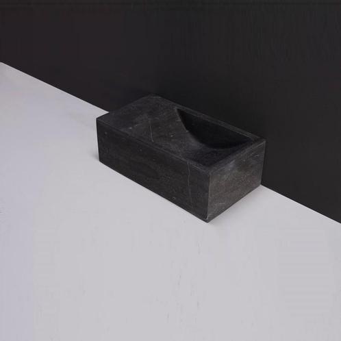 Fontein Forzalaqua Kalmar Xs Hardsteen Gezoet 29X16X10 cm, Doe-het-zelf en Verbouw, Sanitair, Overige typen, Nieuw, Ophalen of Verzenden