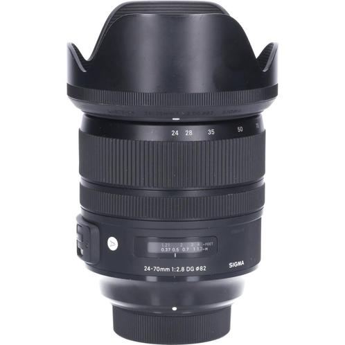 Tweedehands Sigma 24-70mm f/2.8 DG OS HSM Art Nikon CM0821, Audio, Tv en Foto, Fotografie | Lenzen en Objectieven, Groothoeklens