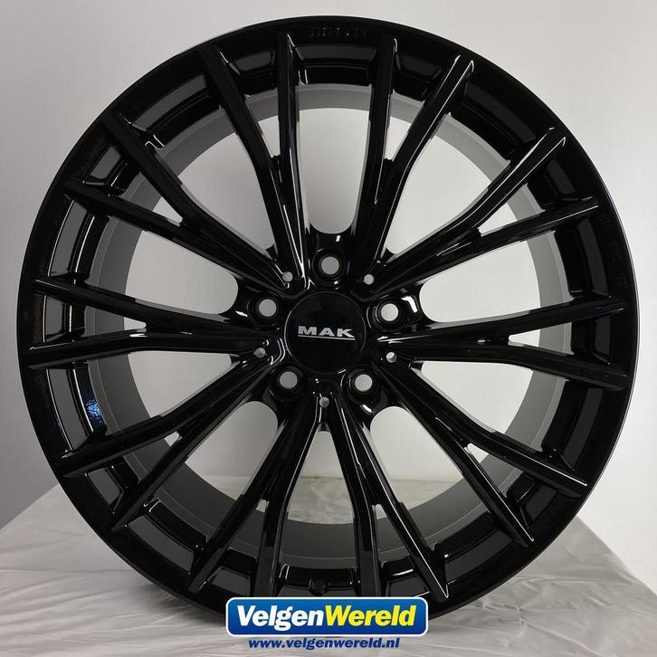 19 inch velgen | BMW 5x120 et45 | Mak Mark Zwart | € 995,-, Auto-onderdelen, Banden en Velgen, Velg(en), Nieuw, 19 inch, Ophalen of Verzenden