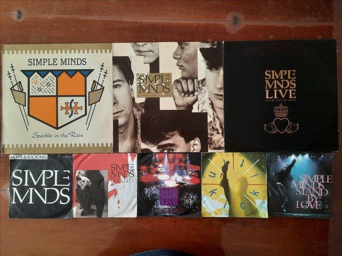 Simple Minds - 3 x classic albums and 5 x singles including, Cd's en Dvd's, Vinyl Singles