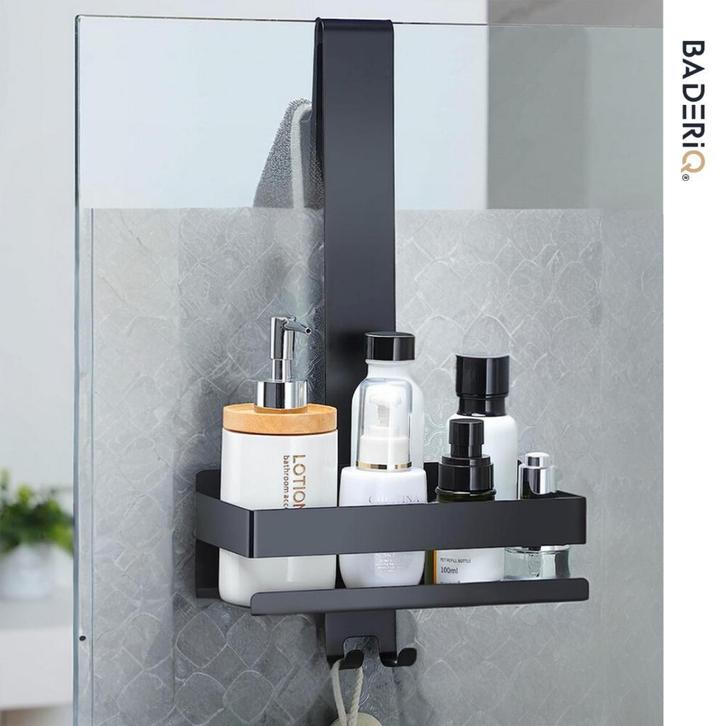 Nieuw Doucherek Zwart Doucherekje Rvs, Doe-het-zelf en Verbouw, Sanitair, Nieuw, Rvs, Ophalen of Verzenden