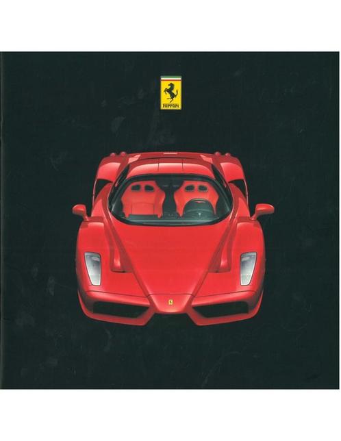 2002 FERRARI ENZO PERSMAP ITALIAANS | ENGELS 1854/02, Boeken, Auto's | Folders en Tijdschriften, Ferrari