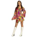 Hippie Jurk Dames Bloemen, Kleding | Dames, Carnavalskleding en Feestkleding, Nieuw, Verzenden