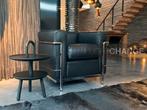 Cassina LC2 fauteuil Scozia leder zwart meerdere ongebruikt, Nieuw, Leer, Design