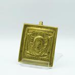 Icoon - Christus Mandylion - Brons, Antiek en Kunst