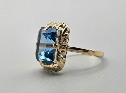 Gouden ringen! Keuze uit 850 Antieke en Vintage sieraden., Sieraden, Tassen en Uiterlijk, Antieke sieraden, Ring, Met edelsteen