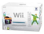 Nintendo Wii Console - Wit + Just Dance 2 bundel (in doos), Spelcomputers en Games, Spelcomputers | Nintendo Wii, Verzenden, Zo goed als nieuw