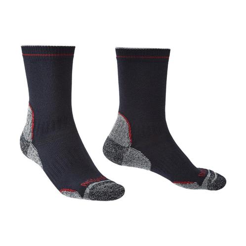 Bridgedale Hike Lightweight T2 Coolmax Crew  Navyblauw - Her, Sport en Fitness, Bergsport en Wandelen, Kleding, Nieuw, Verzenden