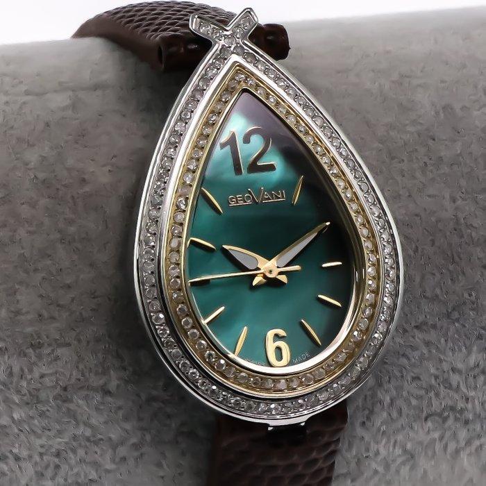 Geovani - Diamond Swiss Made Watch - Zonder minimumprijs -, Sieraden, Tassen en Uiterlijk, Horloges | Heren