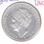 Nederland. Wilhelmina. 2 1/2 Gulden 1938 met GROF HAAR.