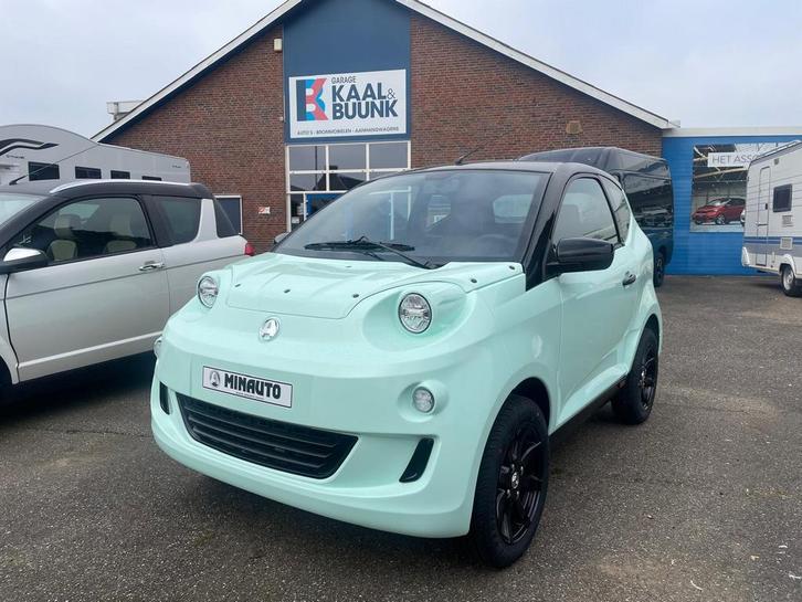 eMinauto Chic van Aixam NIEUW Brommobiel 2025 Elektrisch Gld, Auto's, Aixam, Dealer onderhouden, Automaat, Elektrisch, Groen, Nieuw