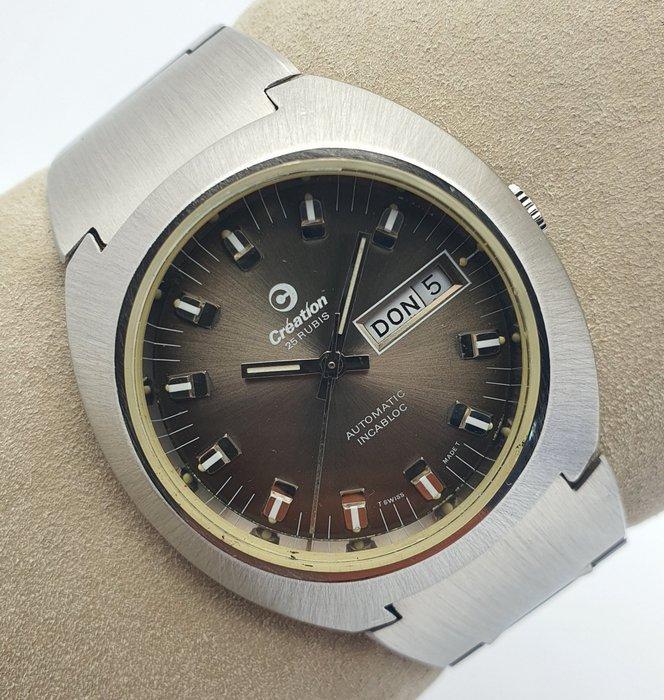 Creation - Automatic - Jumbo - Special bracelet - Zonder, Sieraden, Tassen en Uiterlijk, Horloges | Heren