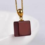 Zonder Minimumprijs - Ketting met hanger - 18 karaat Geel, Sieraden, Tassen en Uiterlijk, Antieke sieraden