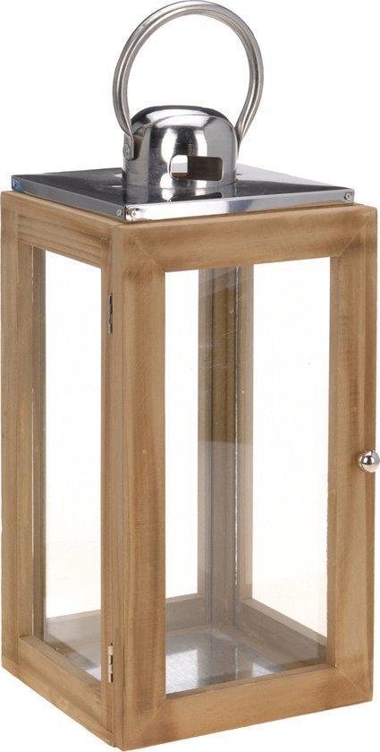 Homestyle Lantaarn Naturel Verlichting van €38 voor €22, Tuin en Terras, Buitenverlichting, Nieuw, Ophalen of Verzenden