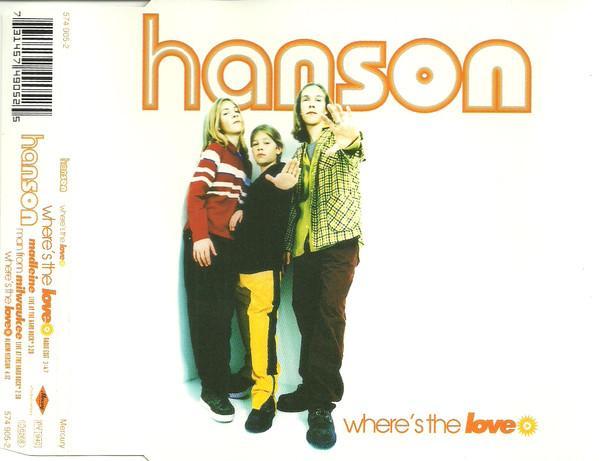 cd single - Hanson - Wheres The Love, Cd's en Dvd's, Cd Singles, Zo goed als nieuw, Verzenden