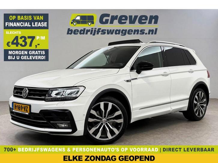 Volkswagen Tiguan 1.5 TSI 150PK ACT R-Line Pano Virtual Cam, Auto's, Volkswagen, Te koop, Automaat, Financial lease, Benzine, Wit