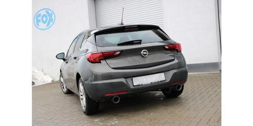 FOX Opel Astra K hatchback einddemper dwars uitgang rechts/l, Auto-onderdelen, Uitlaatsystemen, Nieuw, Verzenden