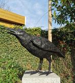 sculptuur, Lifelike Raven - 39 cm - Brons, Antiek en Kunst