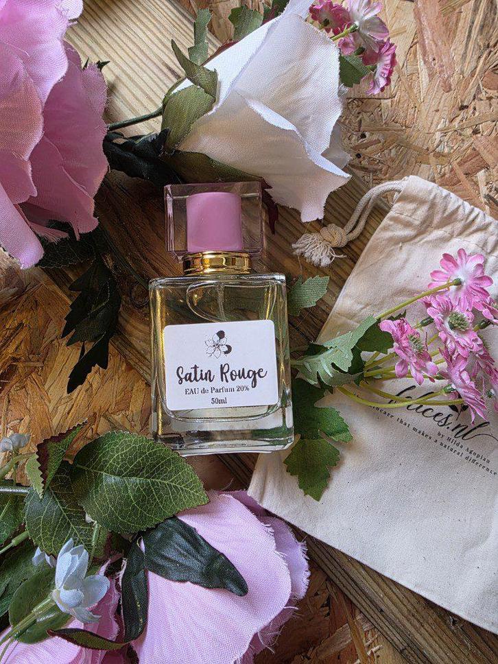Handgemaakte intensieve EAU parfum SATIN ROUGE - saffraan -, Sieraden, Tassen en Uiterlijk, Uiterlijk | Parfum