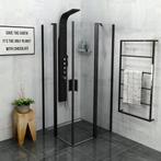 Douchecabine Sapho Zoom Line Black Draaideur 90x90 cm 6 mm, Doe-het-zelf en Verbouw, Sanitair, Ophalen of Verzenden, Nieuw, Douche