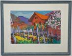 Jannes de Vries (1901-1986) - The Red House, Vernon -