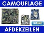 Camouflage afdekzeilen - Afdekzeil - Zeil - Leger print zeil, Nieuw, Ophalen of Verzenden