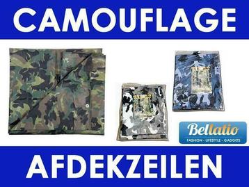 Camouflage afdekzeilen - Afdekzeil - Zeil - Leger print zeil beschikbaar voor biedingen