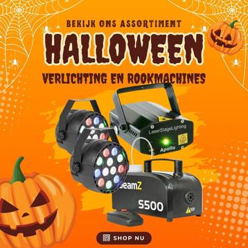 Halloween verlichting en rookmachines | Right Productions beschikbaar voor biedingen