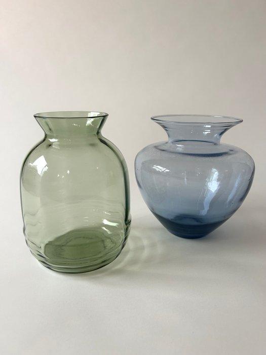 Glasfabriek Leerdam - A.D. Copier - Vaas (2) - Glas - H, Antiek en Kunst, Antiek | Glas en Kristal