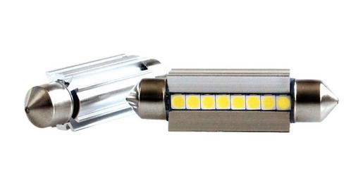 C5W autolamp 2 stuks | LED festoon 42mm | 8-SMD 2.3W - 6000K, Auto-onderdelen, Verlichting, Nieuw, Verzenden