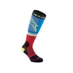 Alpinestars MX Pro Sokken Zwart Rood Licht Blauw, Verzenden, Nieuw