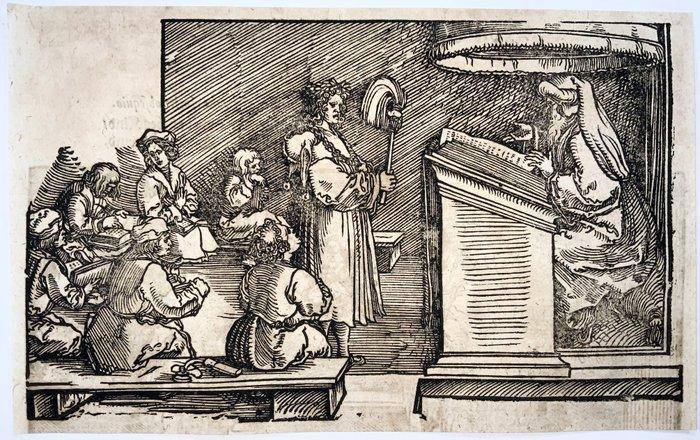 Hans Weiditz (1500-1536) - Medieval Life: School, Teaching,, Antiek en Kunst, Antiek | Boeken en Bijbels