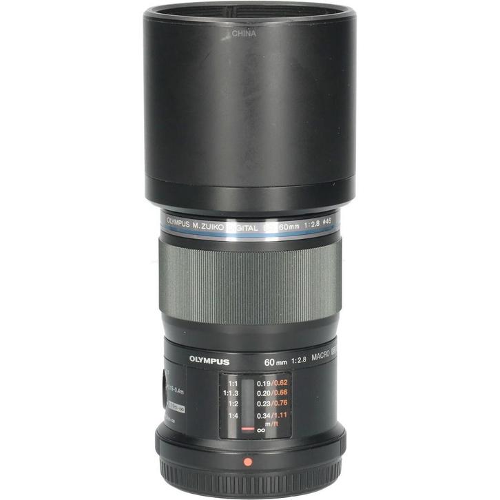 Olympus M.Zuiko Digital ED 60mm f/2.8 Macro CM4784, Audio, Tv en Foto, Fotografie | Lenzen en Objectieven, Macrolens, Gebruikt