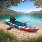 Stand-up paddleboard, 2in1 opblaasbaar, complete set - rood/, Watersport en Boten, Verzenden, Nieuw