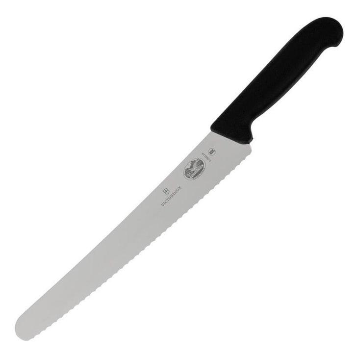 Bakkersmes | RVS | Zwart | Lengte 382mm Victorinox, Zakelijke goederen, Horeca | Keukenapparatuur, Nieuw in verpakking, Verzenden