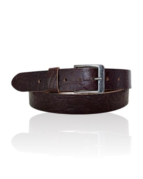 Mooie Italiaanse Riccamente Bruine Croco riem AANBIEDING, Kleding | Heren, Riemen en Ceinturen, Echt leder, Bruin, Nieuw, Riem of Ceintuur