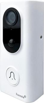 Foresta® Video deurbel – WhiteVI Edition - bewegingssensor, Verzenden, Nieuw