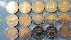 Europa. 2 Euro 2005/2016 (15 pièces) (Zonder minimumprijs), Postzegels en Munten, Munten | Europa | Euromunten