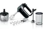Bosch MFQ4980B - Premium handmixer set - 850W - Zwart, Verzenden, Zo goed als nieuw