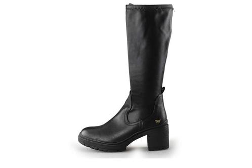 Mustang Laarzen in maat 40 Zwart | 10% extra korting, Kleding | Dames, Schoenen, Zwart, Zo goed als nieuw, Hoge laarzen, Verzenden